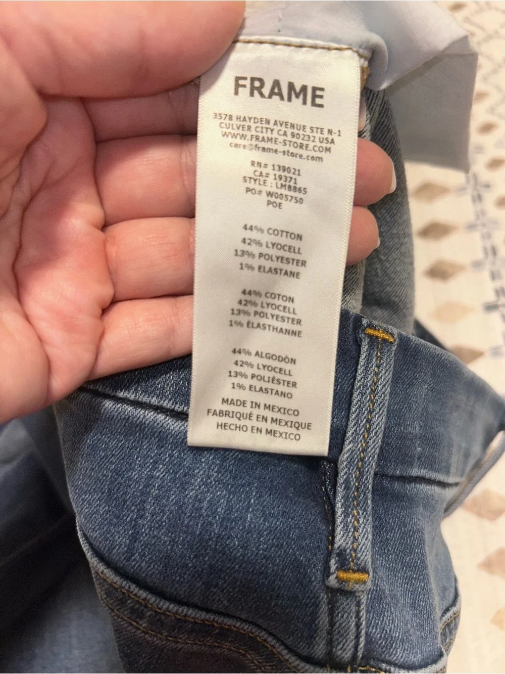 Frame Denim versatile blue